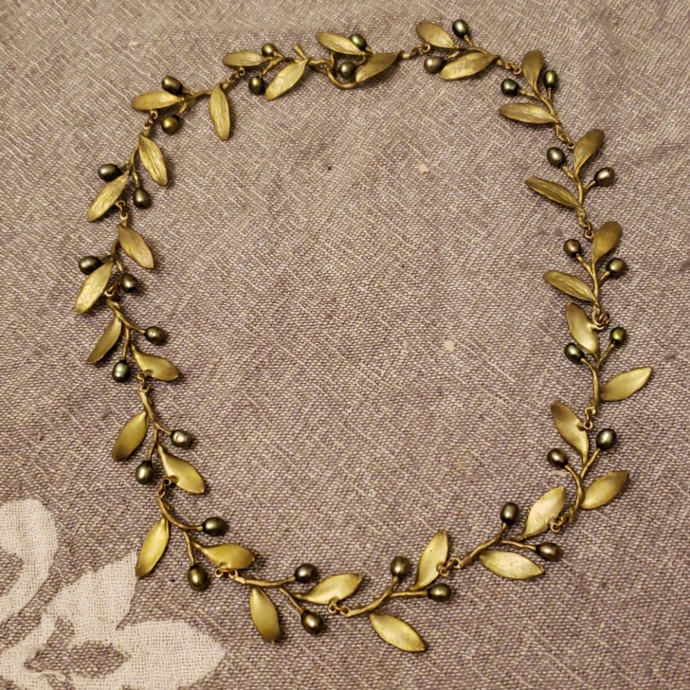 Michael Michaud Olive Necklace